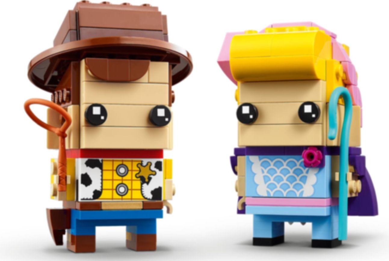 LEGO® BrickHeadz™ Woody and Bo Peep components