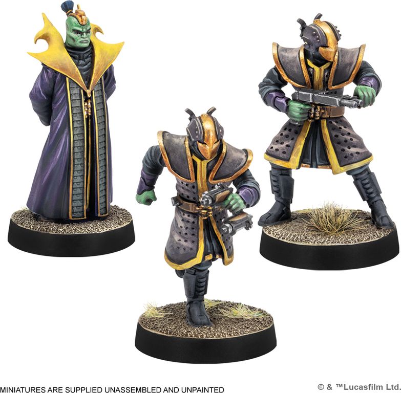 Star Wars: Legion – Black Sun Enforcers Unit Expansion miniatures