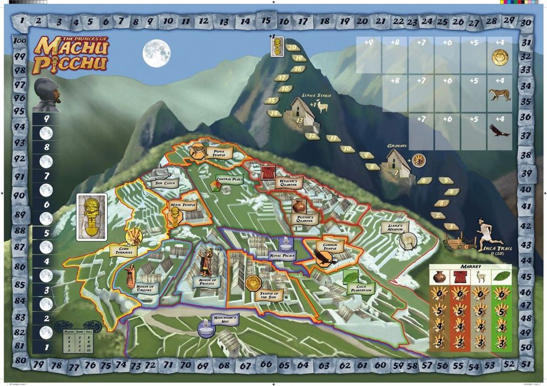 The Princes of Machu Picchu spelbord