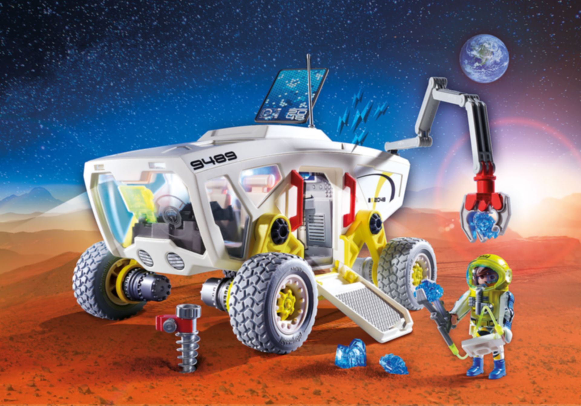 Playmobil® Space Mars Research Vehicle gameplay