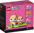 LEGO® BrickHeadz™ Hamster back of the box