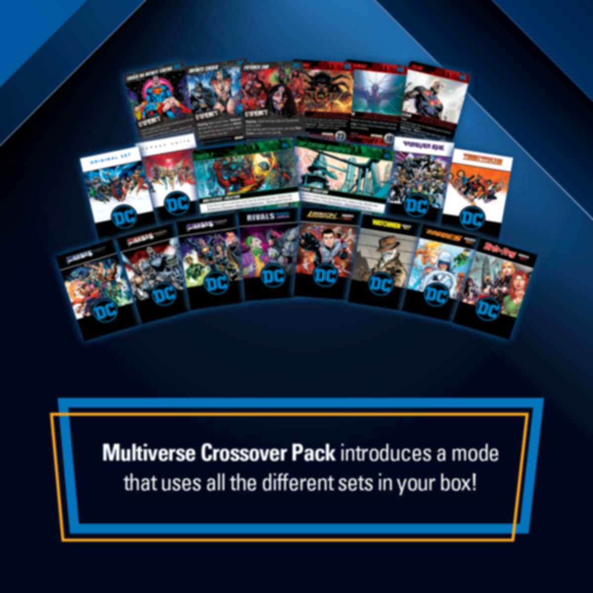 DC Deck-Building Game: Multiverse Box karten
