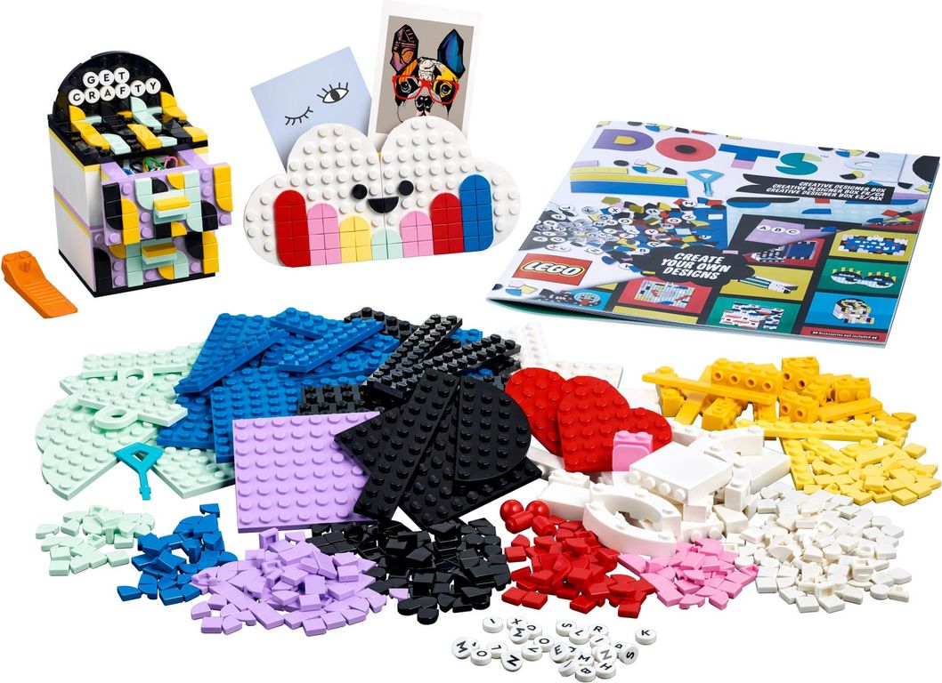 LEGO® DOTS Boîte de loisirs créatifs composants