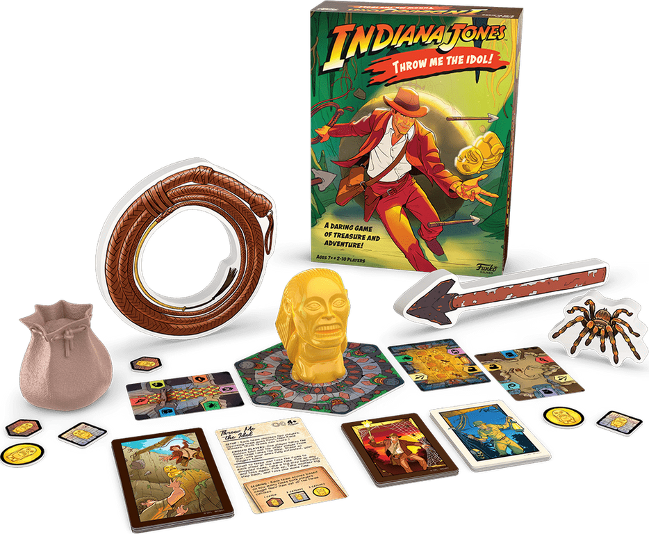 Indiana Jones: Throw Me the Idol! componenten