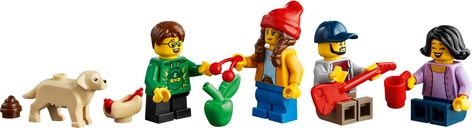 LEGO® City Family House minifigures