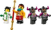 LEGO® Monkie Kid Motor witte draak en paard minifiguren