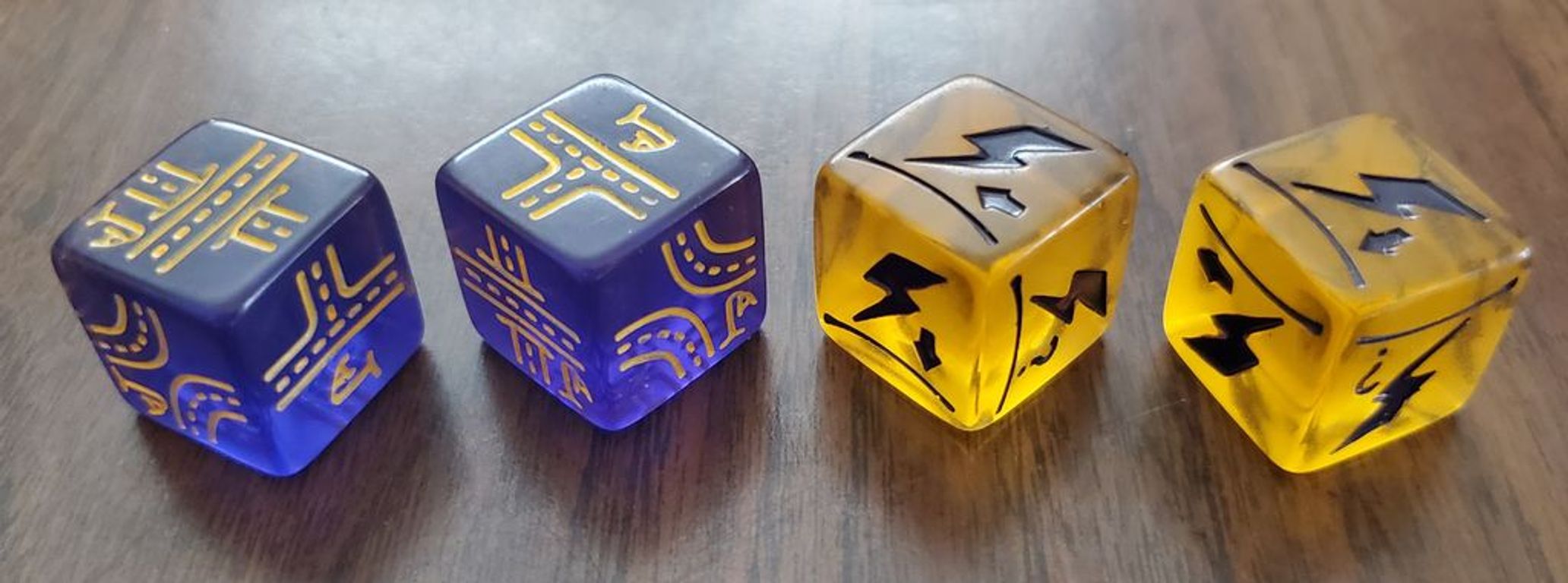Railroad Ink: Electricity Expansion Pack dice