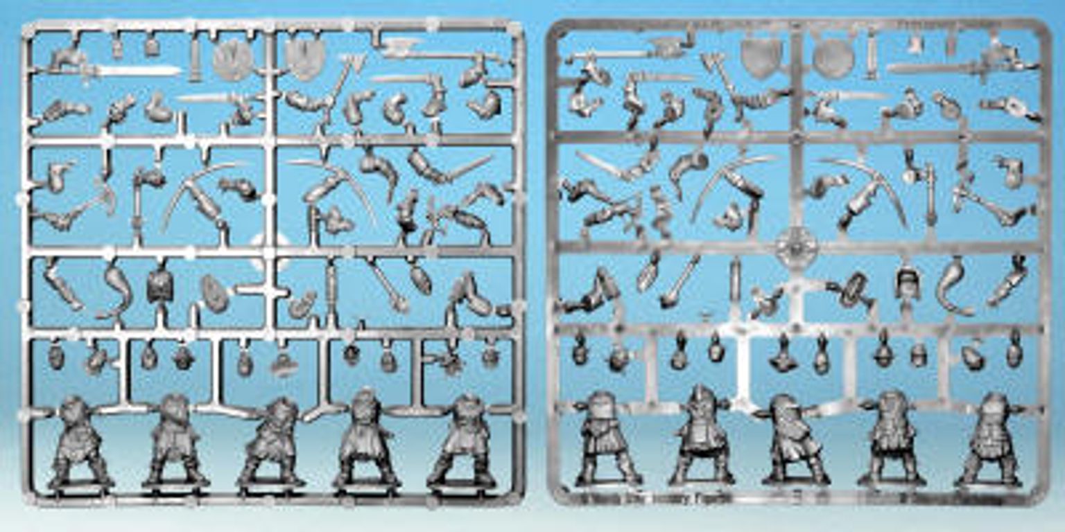 Frostgrave Soldiers components